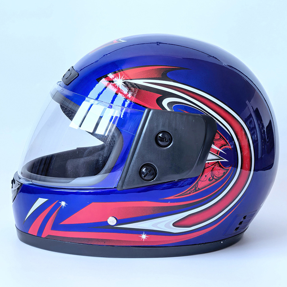 Motorcycle Helmet Electric Car Helmet Riding Safety Helmet Unisex Full Helmet 105
