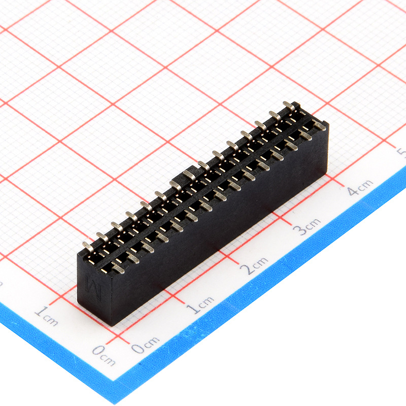 2.54mm double-row SMT vertical sticker with boss platoon mother customized anti-dumbing