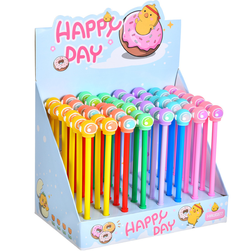 Cutie astronauta dibujos animados bolígrafo neutro 0.5mm negro bolígrafo de carbono para estudiantes primarios premios 1 de junio regalos para niños