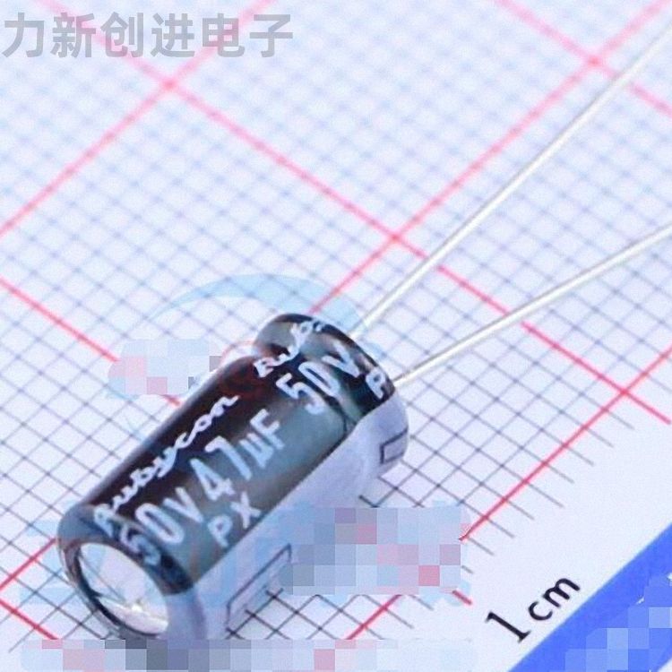 50PX47MEFC6.3X11描述47uF 50V电解电容器