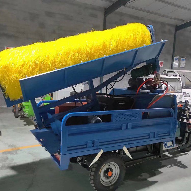 Fence Cleaning, Electric Tricycle Guardrail, High-Pressure Sweeper, Highway Sound Insulation Board Cleaning Truck, Community Guardrail Cleaning