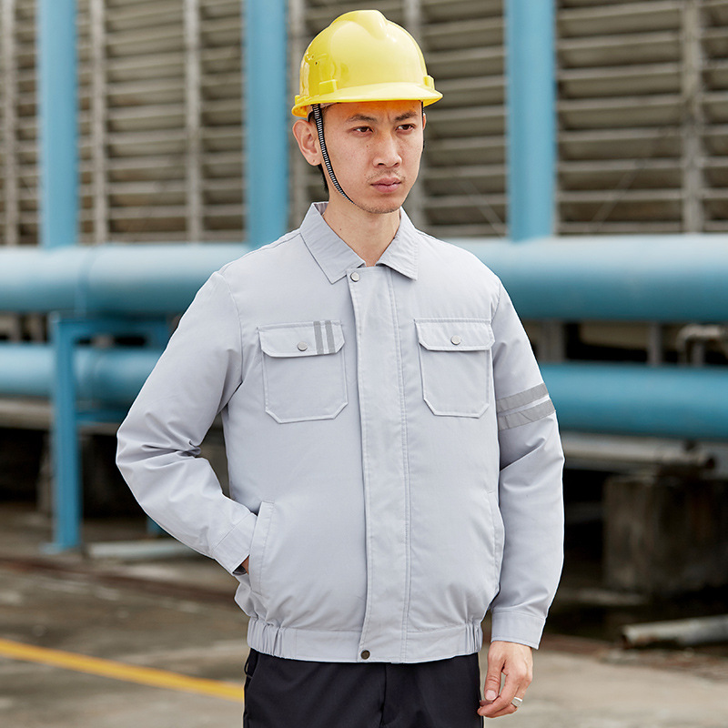 Fábrica directa de verano con ventilador ropa al aire libre para hombres y mujeres refrigeración de doble cremallera chaqueta de trabajo ropa de aire acondicionado