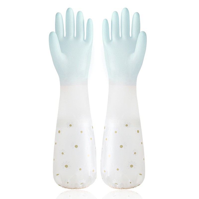 작은 데이지/뭉치 [투명 블루] 플러스 벨벳