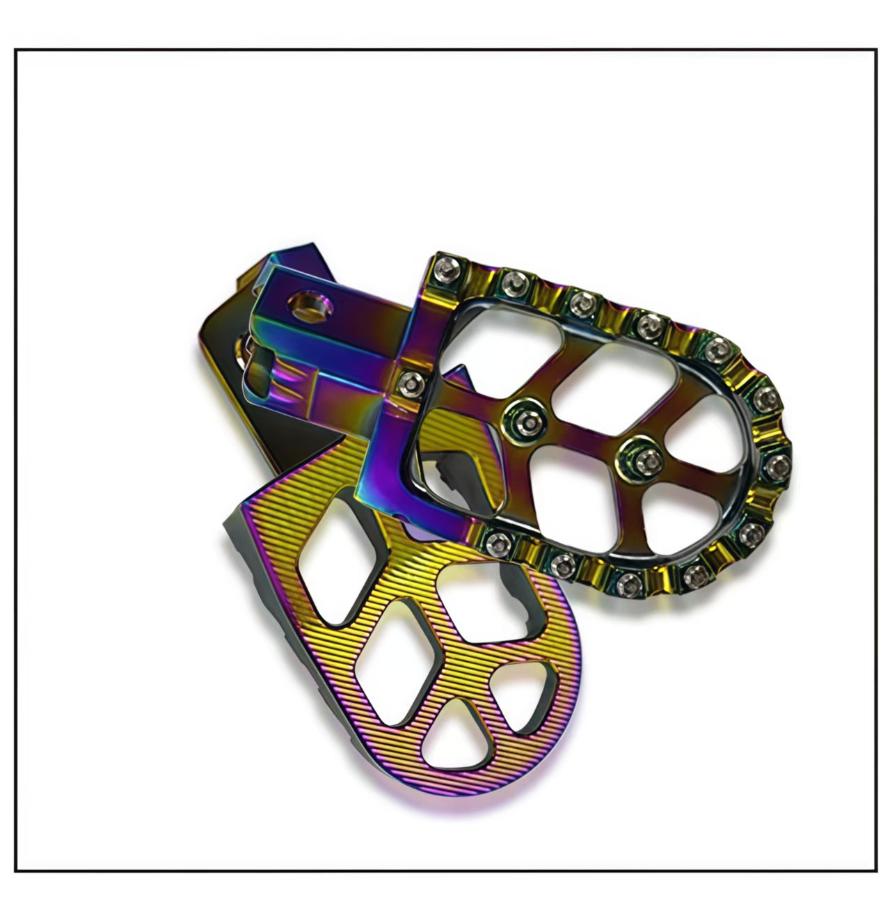 Neutral Motorcycle Modified Cnc Anti-Skid Foot Pedal Off-Road Electric Vehicle Foot Pedal Suitable for Honda Crf50 Xr70