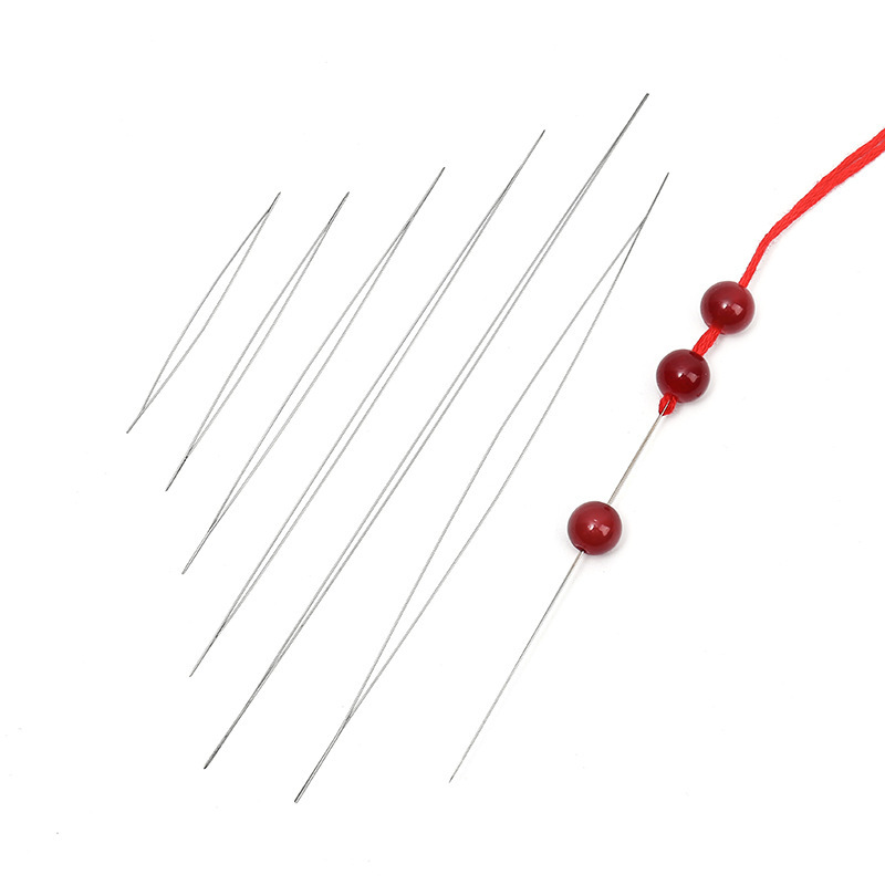 Large-Eye Needle for Beading, Middle Hole Needle, Bracelet Jewelry Accessory DIY Handmade Necklace Threading Needle Large-Eye Needle for Beading, Middle Hole Needle, Bracelet Jewelry Accessory DIY Handmade Necklace Threading Needle
