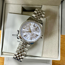 无痕代发西太后新款浮雕手表碎冰蓝32mm车厘子火龙果土星金表女表