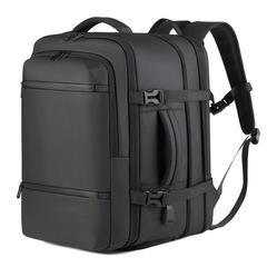 2025 新ファッションバックパックシンプルなカジュアルレザーフィルム旅行バックパックメンズビジネスコンピュータバックパック卸売