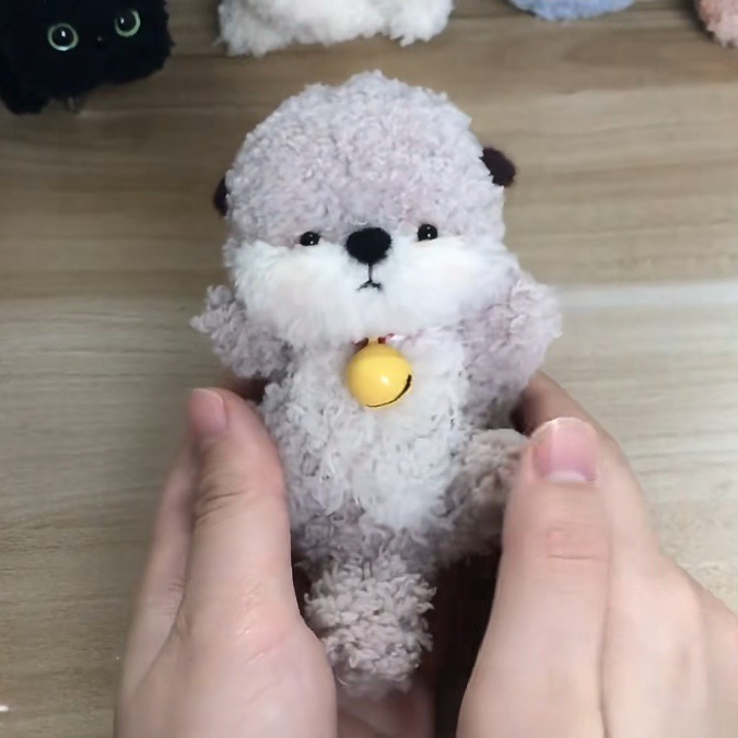 ツイストスティックモルモットDIY素材パッケージ、ツイストスティック子犬動物人形、ガールフレンドへの誕生日プレゼントのアイデア|undefined