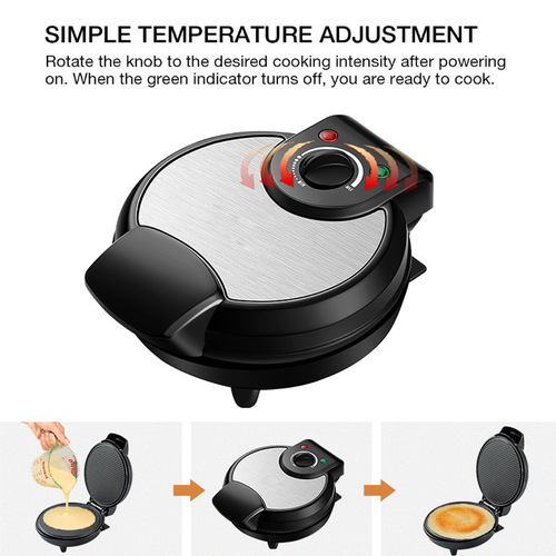 Cross-border household breakfast cone machine, ice cream roll machine, electric pancake machine, ice cream spring roll machine