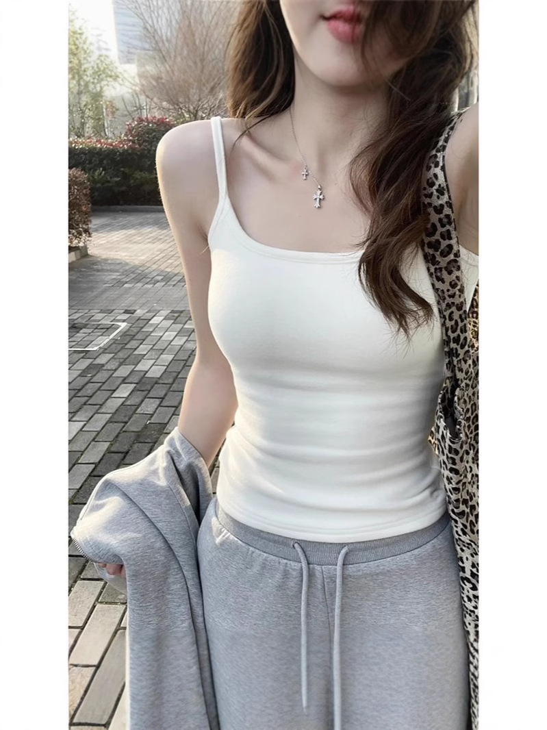 White tank top