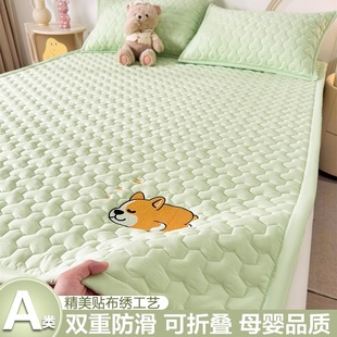 Class A Embroidered Soybean Mattress Mattress Cushion Thin Bedroom Bed Pad Dormitory Student Single Pad Mattress