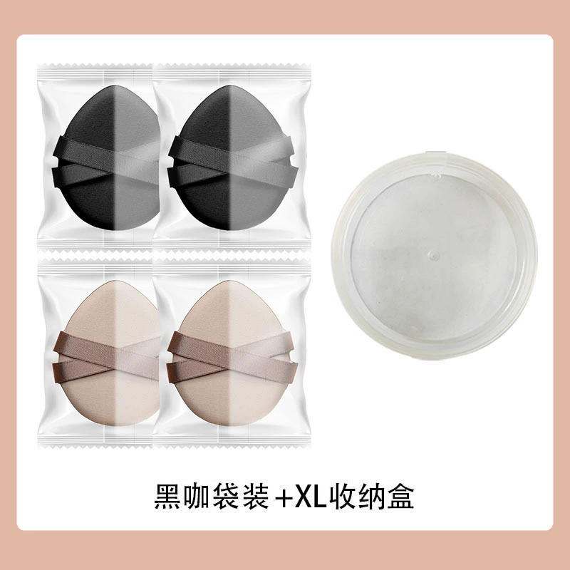 Handheld Powder Puff, Increased Thickness, Ribbon Handle Makeup Sponge, Soft Finish