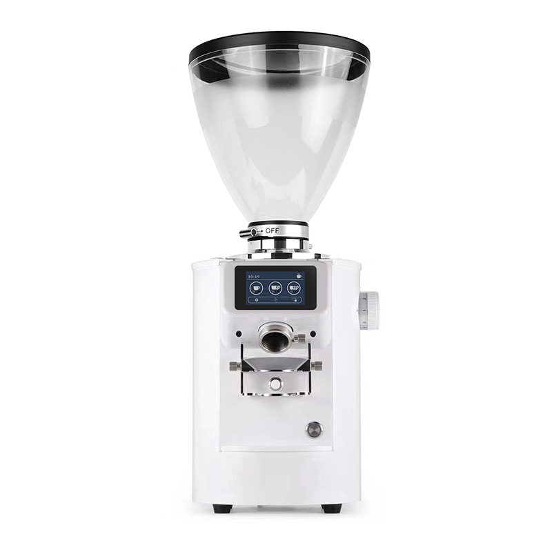 SPHK83 molino italiano cuantitativo eléctrico profesional 90MM molino de cuchillo plano de aleación de titanio molino de café comercial