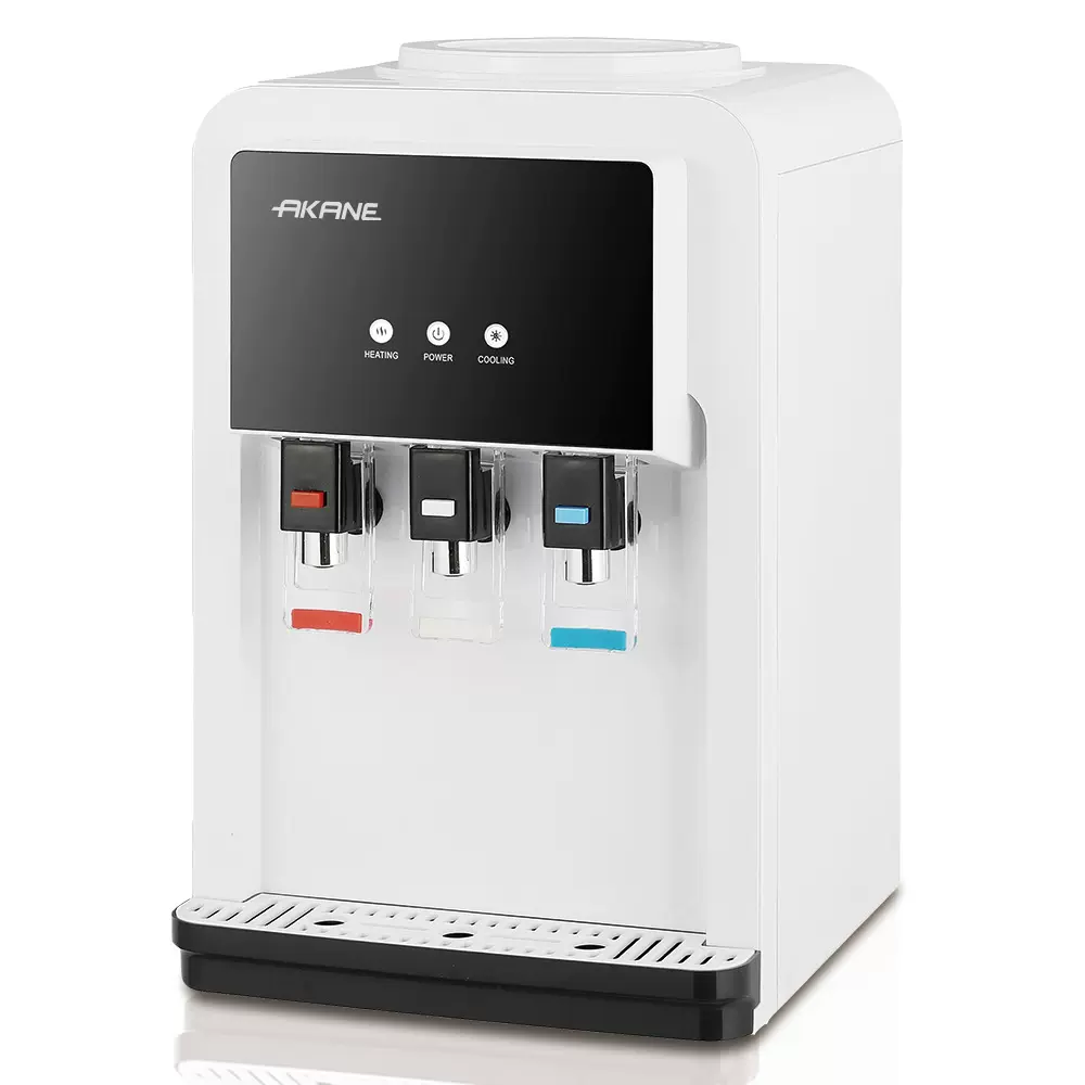 AKANE跨境欧规家用桌面快速沸腾低噪音冷热两用三出水孔饮水机