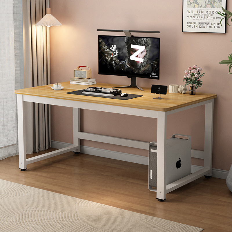 Desktop Office Computer Desk, Home Study Desk, Writing Desk, Simple Rectangular Desk, Bedroom Office Desk