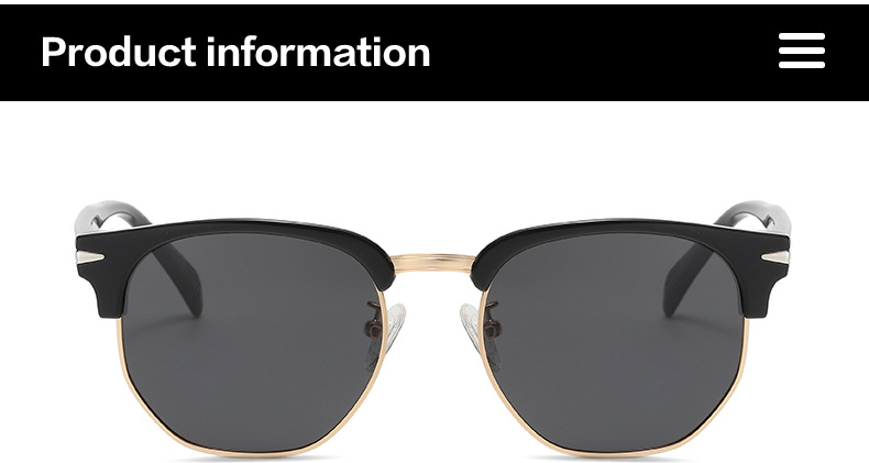 96g Weight Half Frame Glasses Structure Sunglasses Classification Tac, UV400 Protection Lens Material Special-Shaped Mirror Glasses Style Holiday, Travel, Party Occasion Solid Color Pattern All Seasons Season Women's Gender Retro, Sweet Style Retro Sweet Solid Color Tac UV400 Protection Special-Shaped Mirror Half Frame Women's Sunglasses 8