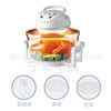 Foreign trade light wave air fried pot 12L home multi -function W -fume electric frying pot oven hot air stove one piece