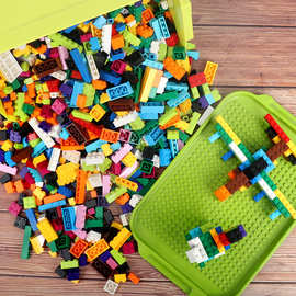 澳洲散装小颗粒积木兼容各种品牌创意DIY幼儿园益智玩具 散装积木
