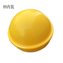 管帽114戶外健身運動路徑管堵封頭體育器材配件塑料ABS管塞鐵蓋帽