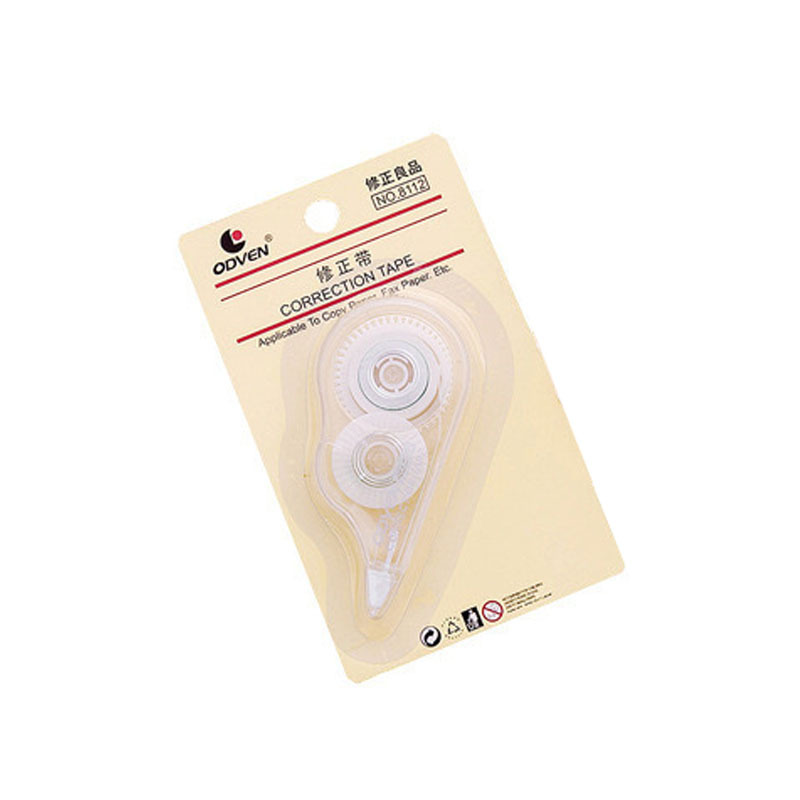 Cinturón de corrección de caja de gran capacidad de papelería de alto valor facial corregido