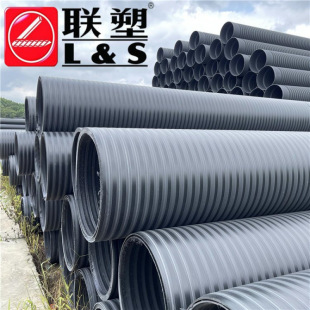 �{̫hdpe�пձ��p�@�ܾ�Ͳ��DN300��ˮ����SN8��ˮ��ڏ�pe���y��