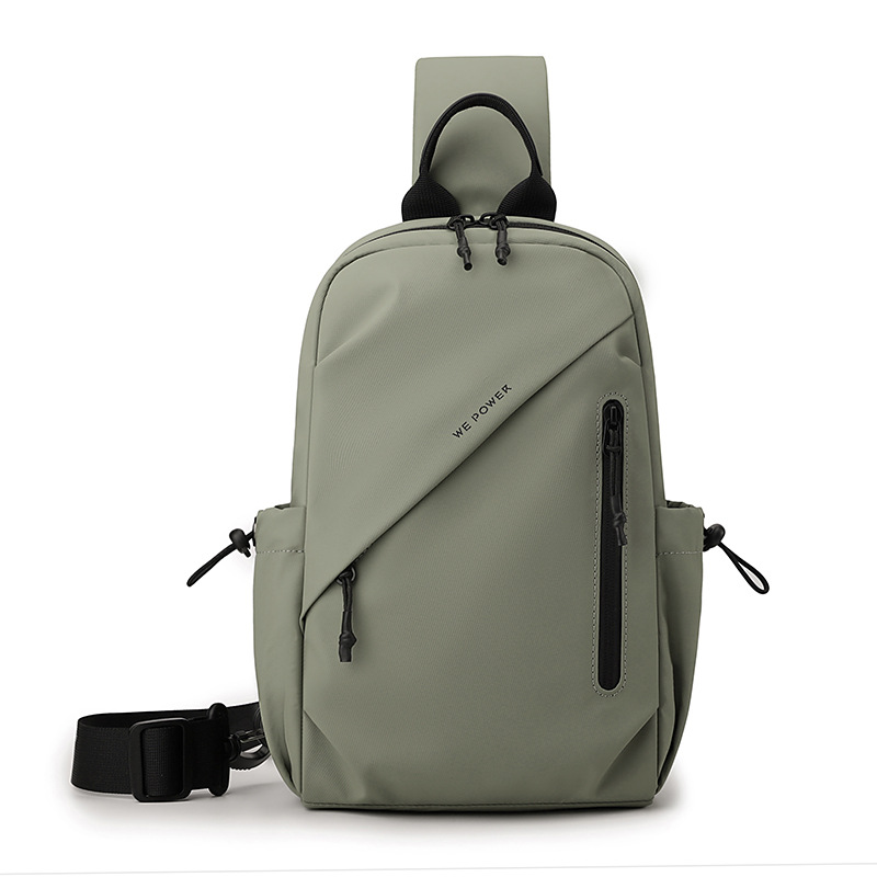 WEPOWER nuevo tipo de hombre viaje viaje mochila de hombro de gran capacidad mochila casual de moda mochila anti-drop bolsa de pecho