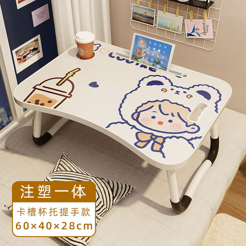 Mesa perezosa dormitorio de estudiantes escritorio pequeña mesa plegable dormitorio ventana flotante mesa de escritorio escritorio de computadora portátil