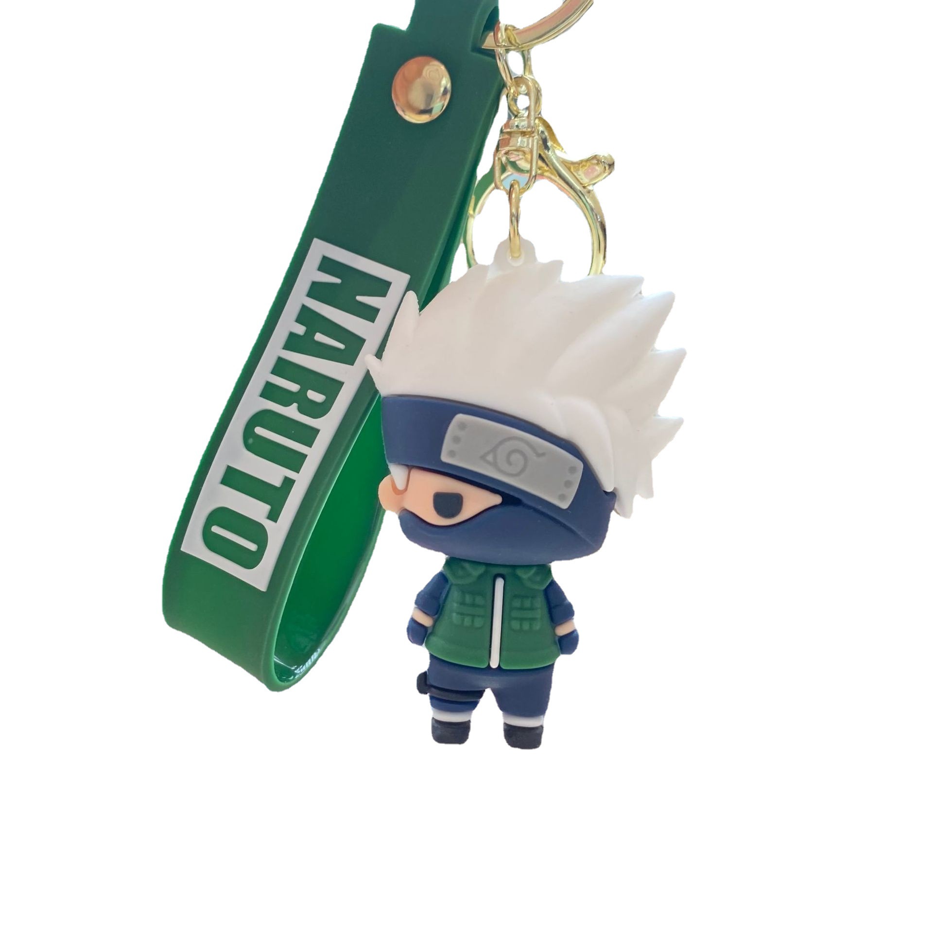 Nuevo llavero Naruto Kakashi llavero de la muñeca de la historieta de Naruto