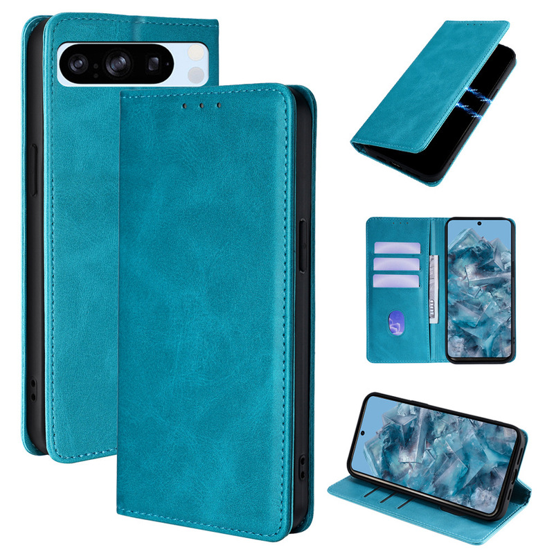 Suitable for Google Pixel 9A Flip Phone Protective Case, 11 Card Slot Wallet Leather Case, 7A Amazon In-Stock Wholesale