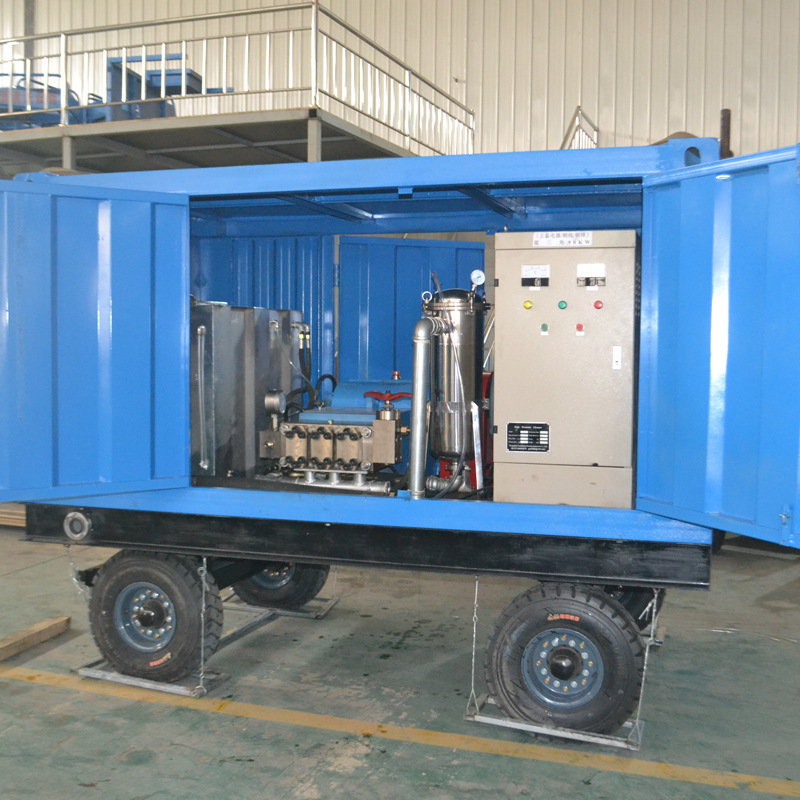 150公斤~1500公斤电动高压清洗机 工业用蒸发器清洗设备