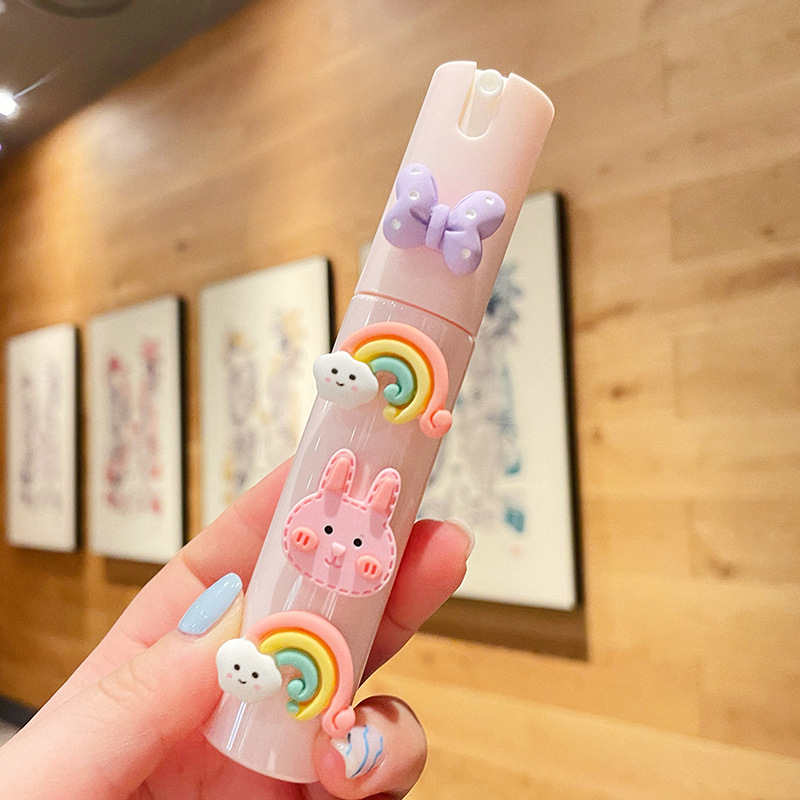 Conejo rosa del arco iris (botella de la loción) 30ml