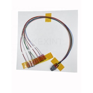 Kexint Mpo Jumper Mtp (Mpo) Female Apc to Mdc 16 Fiber Breakout Om4 (50/125)
