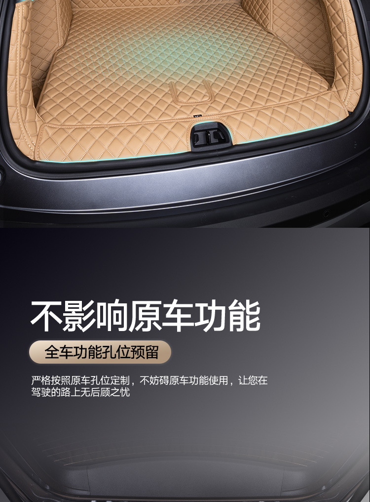 Suitable for Song Ldmi Trunk Mat 25 Models Byd Decorative Supplies Modification Accessories Fully Surrounded Foot Mat Trunk Mat