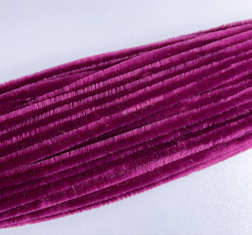 Twisted stick macaron color súper denso hecho a mano tiras de lana niños DIY juguetes educativos arte ramo paquete material al por mayor