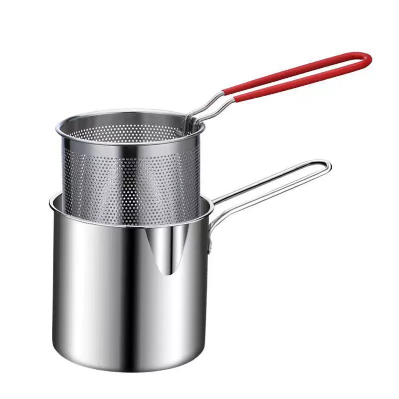 Нержавеющий мини-газовый cooker с фильтром многофункциональная жареный фрайр