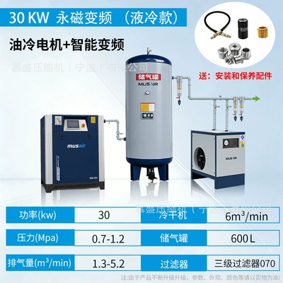 air compressor, Hava kompressorları - msa-40v-30kw-screw-air-compressor-deposit