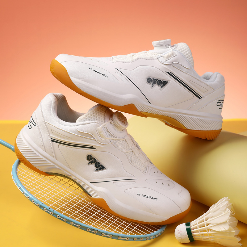 Nuevos zapatos de bádminton de entrenamiento profesional anti-deslizante para hombres y mujeres zapatos de tenis de mesa transfronterizos de Amazon