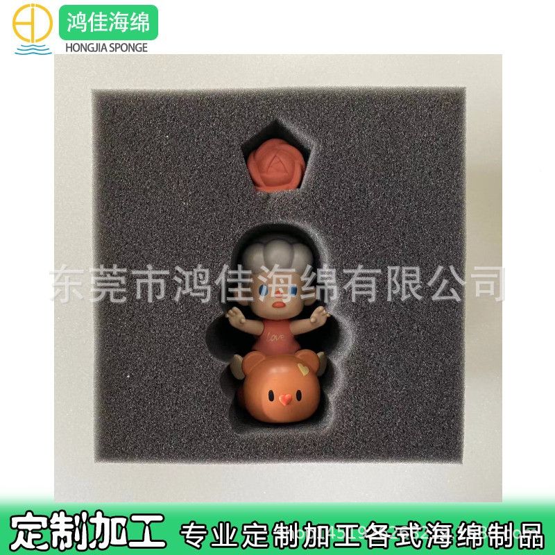 手办模型盒海绵 Packing box sponge Foam 成型海绵