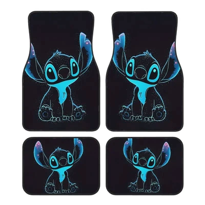 crystal velvet car floor mats – Universal Foot Pad - 1-61-pattern-46-3344cmtwo-piece-set
