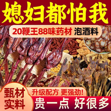 泡酒料批发20鞭王补虚补阳强肾滋补养生十全大补持久强肾泡酒材料