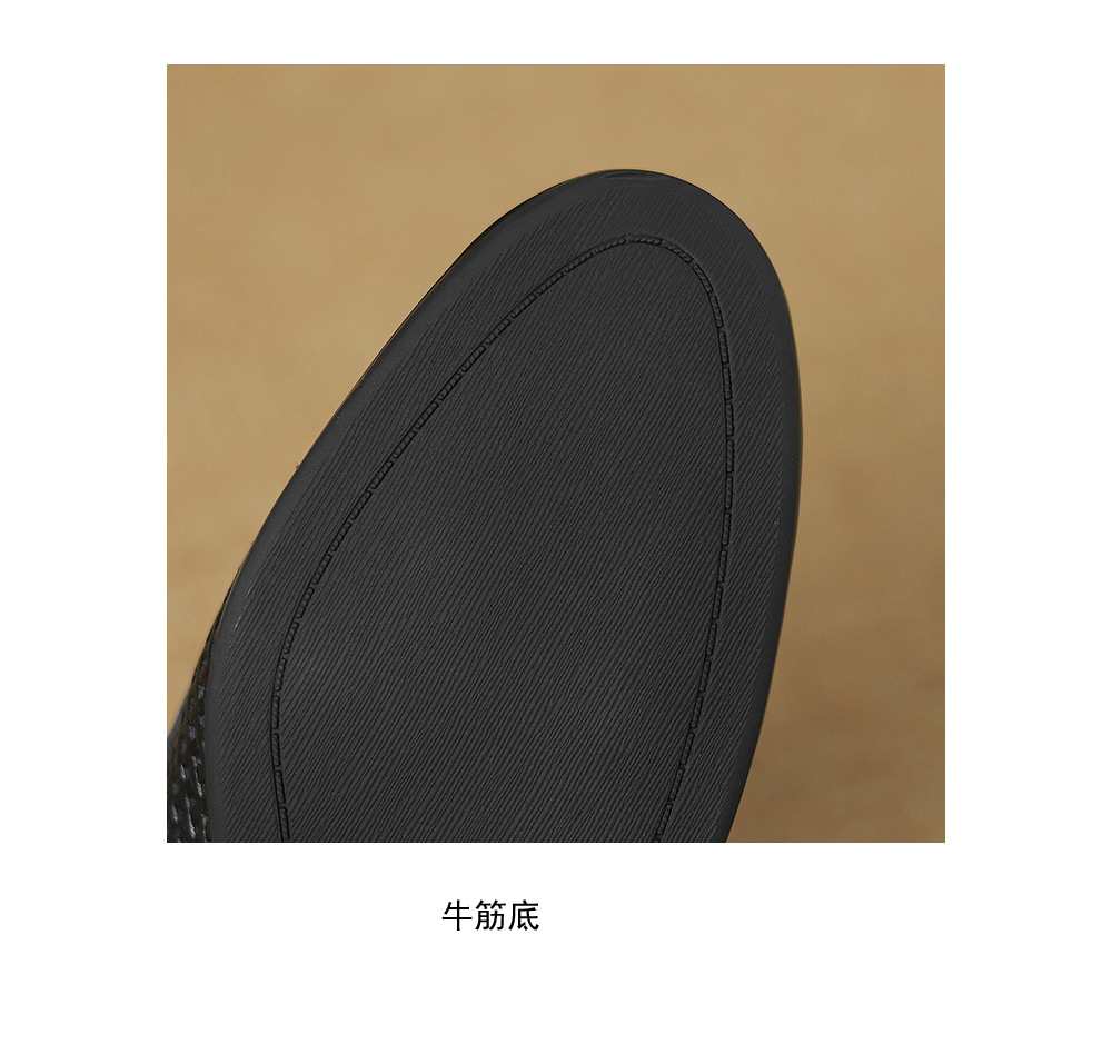 Sandal nữ quai ngang mũi kín gót thấp đế xốp nhẹ mùa xuân hè — đen chi tiết 23