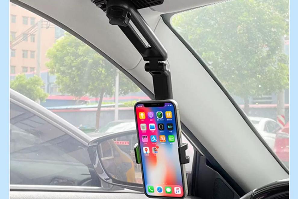 Brand New Car Phone Holder, Car Sun Visor Navigation Mount, Lazy Bracket, Fixed Stand for In-Car Shooting
