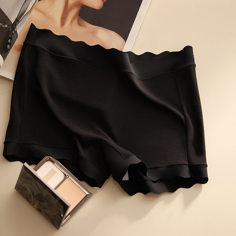 Cerotich100A Antibacterial No-size Safety Pants Women's Traceless Shorts Mid-waist Anti-gloss Cotton Bottom Crotch Boxers