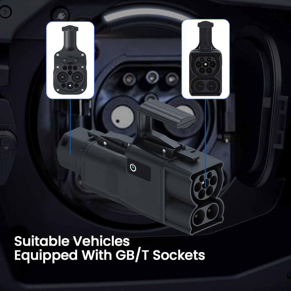 Nto Ccs2 to Gb/T Dc 300A Fast Charging European Standard to National Standard New Energy Vehicle Charging Pile Adapter