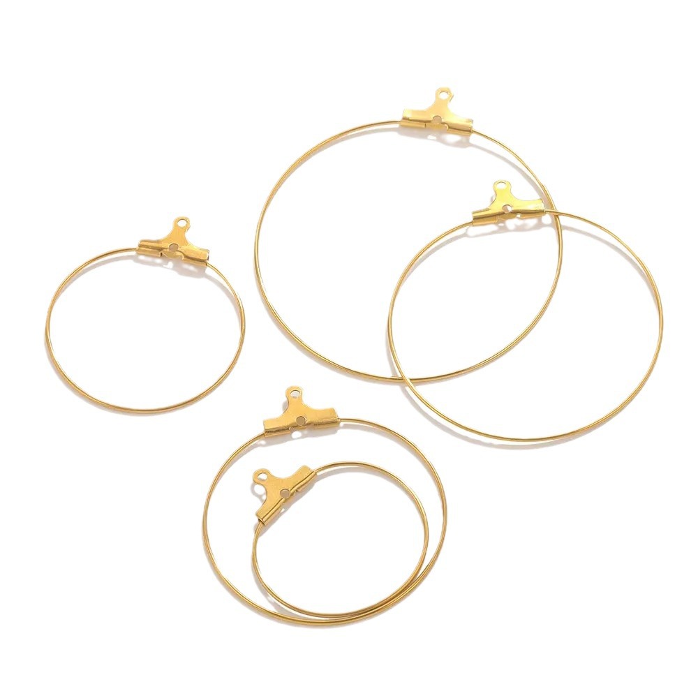 Hecho a mano DIY accesorios de orejas para el cabello gancho de orejas abrazaderas de flores cadena gancho de langosta 9 T-aguja material paquete