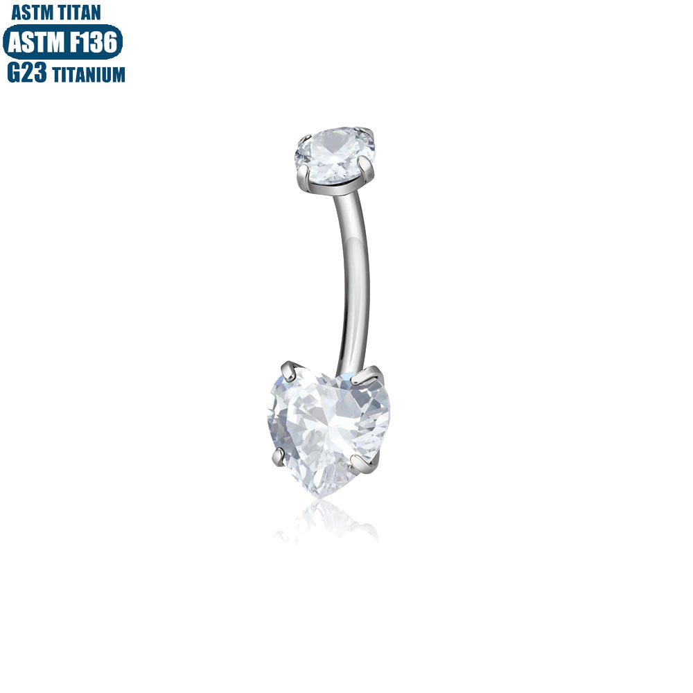 Pointed titanium steel lip stud product view