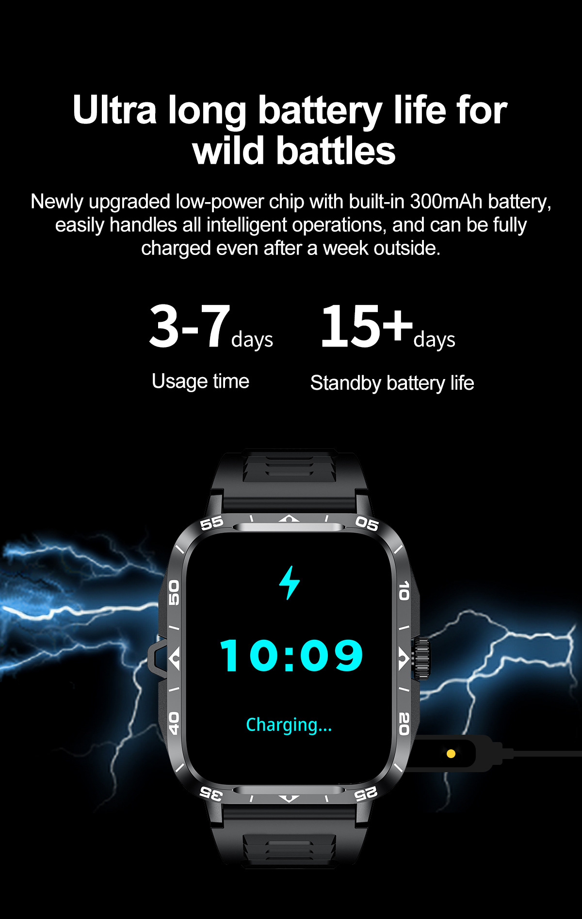 Smartwatch outdoor con chiamata bluetooth e cardiofrequenzimetro_voghion.com