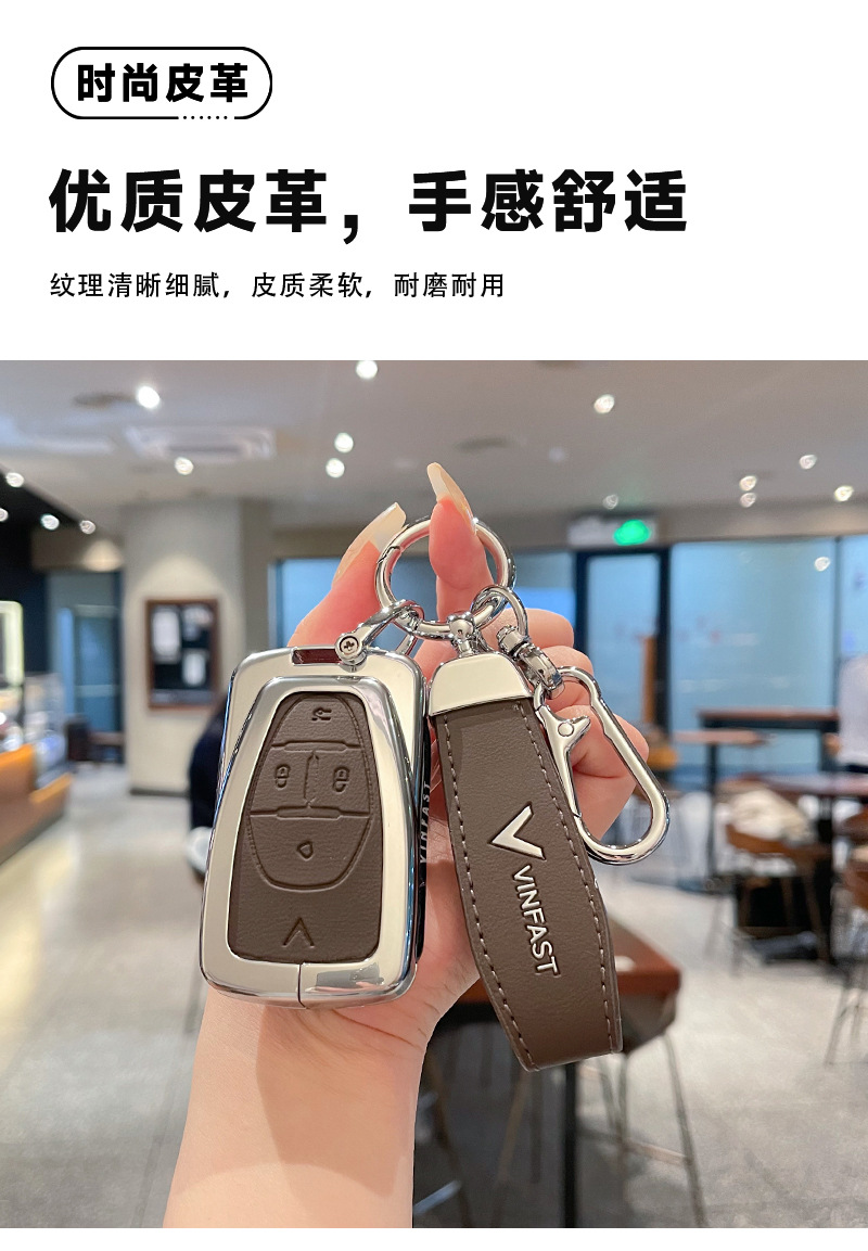 Vietnam Vinfast Key Cover Vf8/Vf7 Bag Vf9 New Vf6/Vf5 Car Vf33 Shell Vf35 Buckle Vfe36