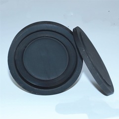 Student inkstone 4-inch ribbed inkstone with cover, round, Mohai Mochi calligraphy training class wholesale