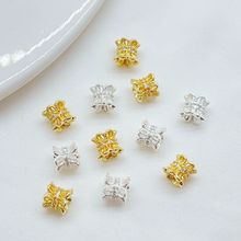 14K����ɫ���U���p���ʯ�����ֹ�����diy����朸����Ʒ